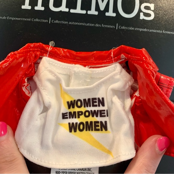 NWT. Disney nuiMOs outfit. Adorable red moto jacket, top and pants - Picture 4 of 7